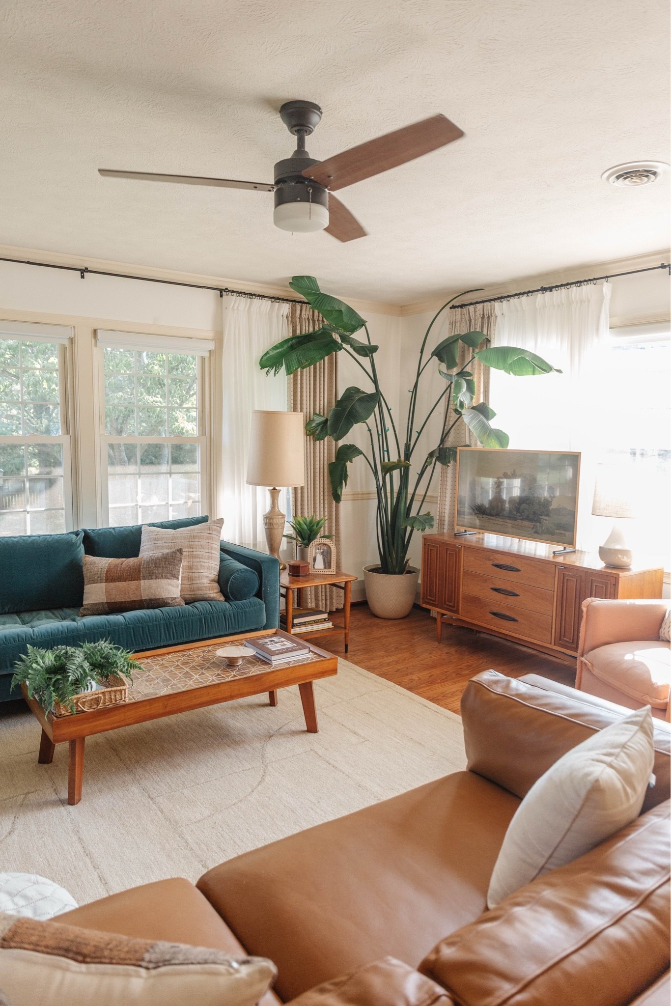 Our sunroom home décor linked here, including the live Bird of Paradise plant that John got me for my birthday seven years ago!⭐️

#LTKHome