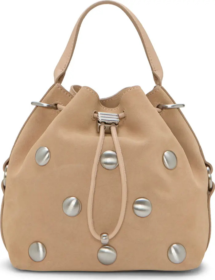 Vince Camuto Pippa Stud Leather Bucket Bag | Nordstrom | Nordstrom