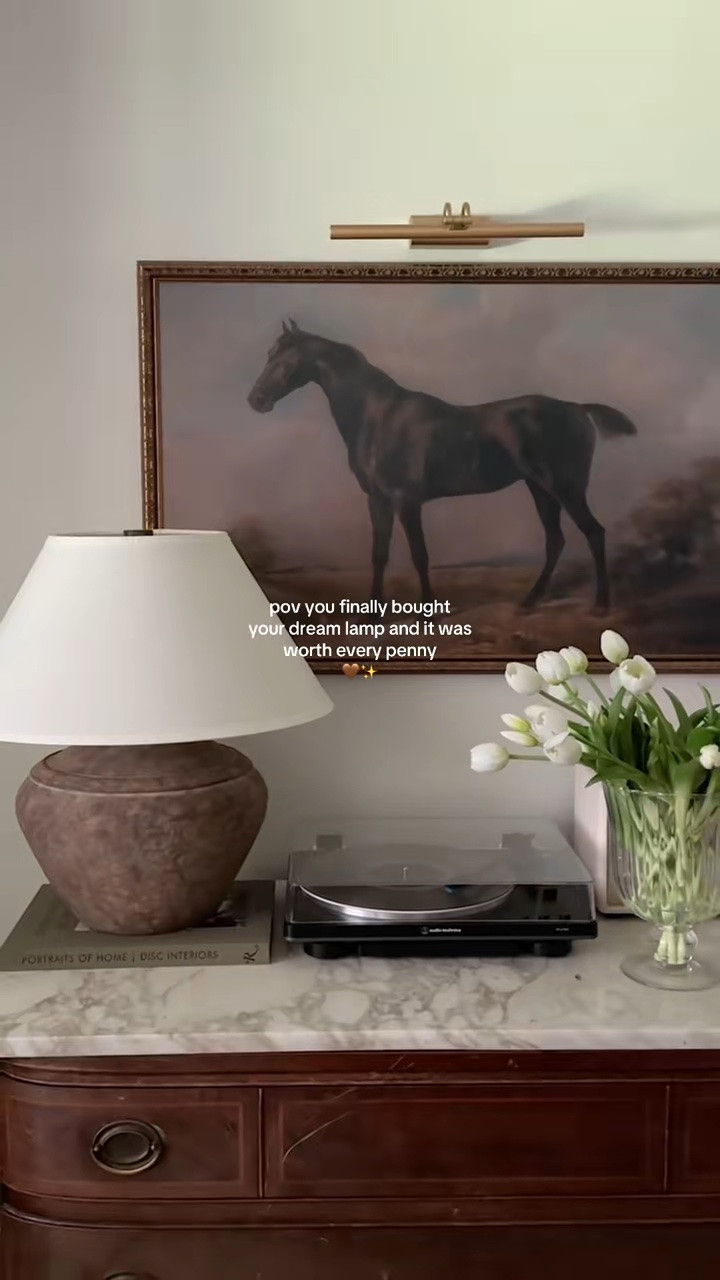 this lamp is worth the S$!! so heavy and amazing quality - stunning in person 🤎



Organic home decor, lamp, vintage modern home decor, large lamp, living room decor, console styling

#LTKHome