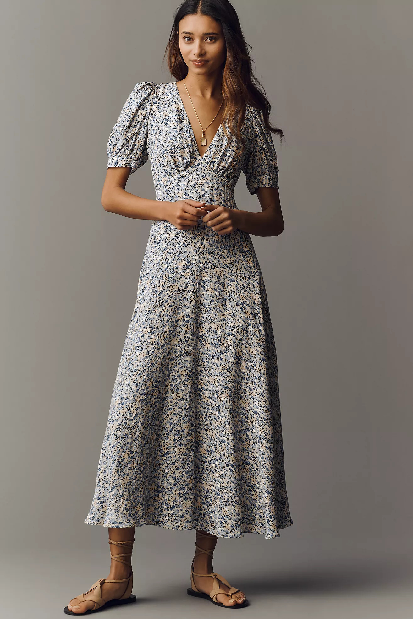 Reformation Naira Midi Dress | Anthropologie (US)