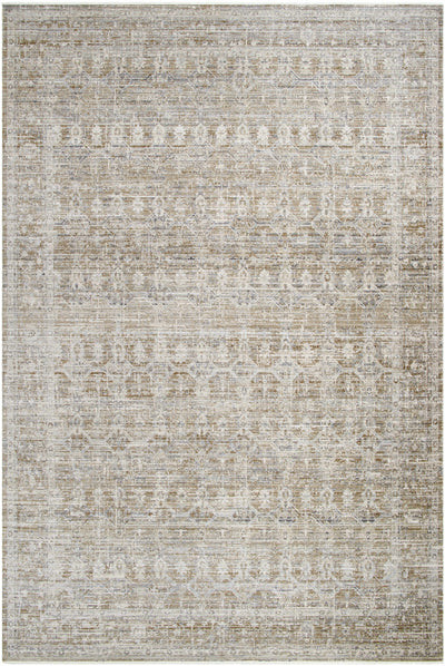 Margaret Damask Sage Washable Area Rug - Becki Owens x Livabliss | Boutique Rugs