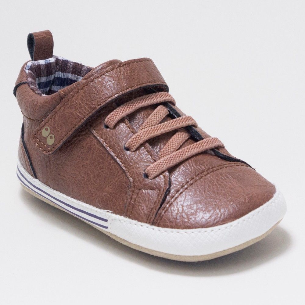 Baby Boys' Surprize by Stride Rite Lee Sneaker Mini Shoes - Brown 18-24M | Target