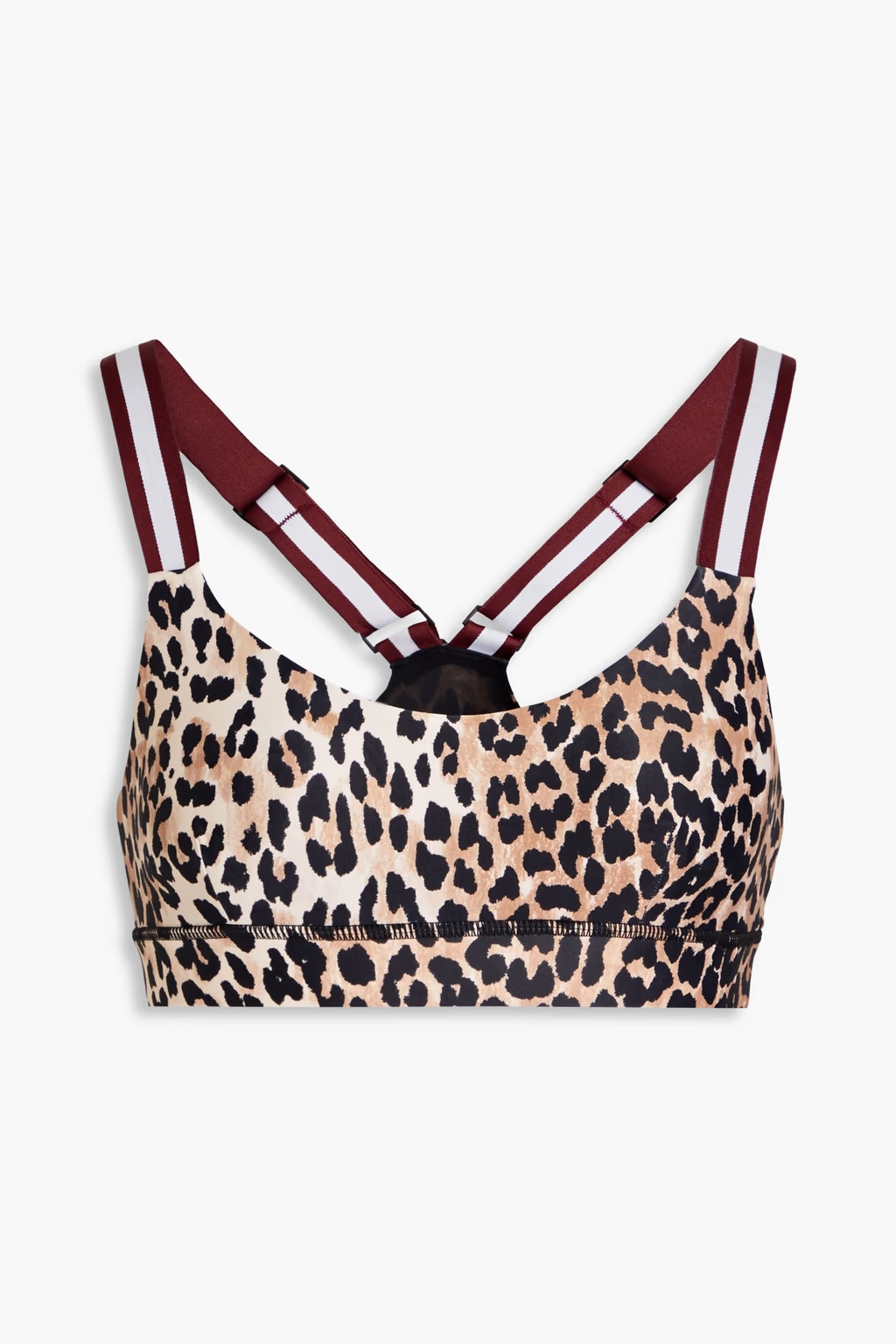 Sheba leopard-print stretch sports bra | The Outnet (US and CA)