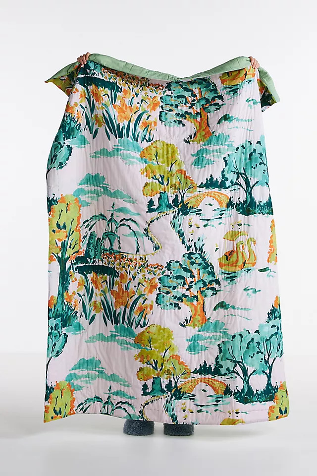Printed Travel Blanket | Anthropologie (US)