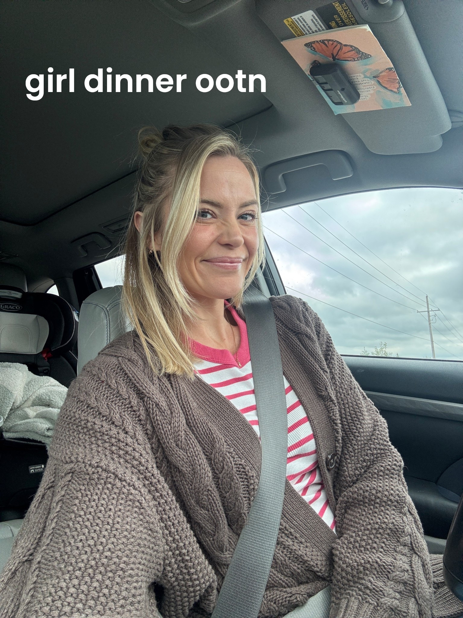 Casual fit for dinner with the gals! 

Quince sweater & jeans, old navy tee - all TTS 

#LTKmomlife #LTKootd #LTKPetite