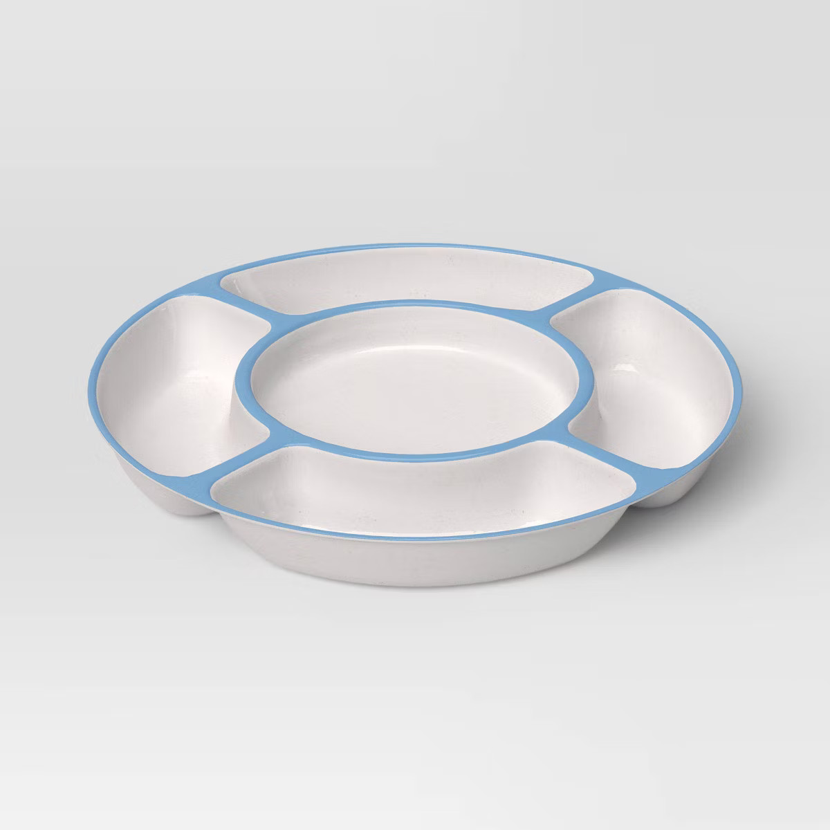 Lazy Susan Sectioned Serve Blue - Room Essentials™ | Target