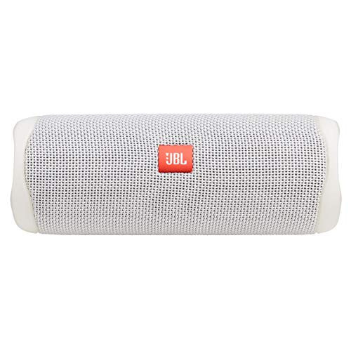 JBL FLIP 5, Waterproof Portable Bluetooth Speaker, White, 3.6 x 3.6 x 8.5 | Amazon (US)