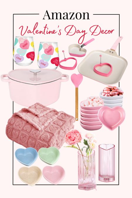 Cute pink Valentine’s Day decor from Amazon! Amazon Vday decor, Vday party, galentines party 

#LTKparties #LTKSeasonal #LTKhome