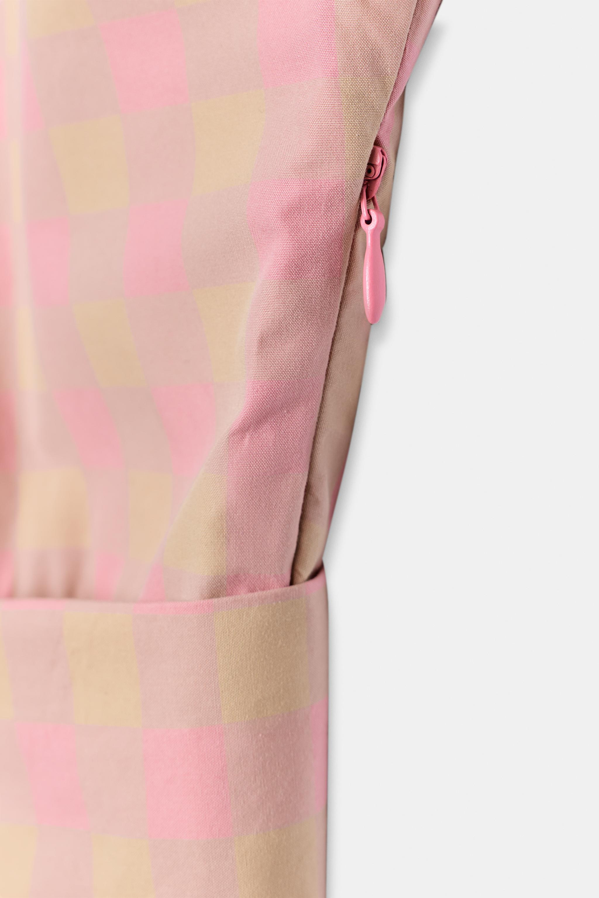 MIDI-KLEID MIT PUNKTEN UND SCHLEIFE | Zara DE