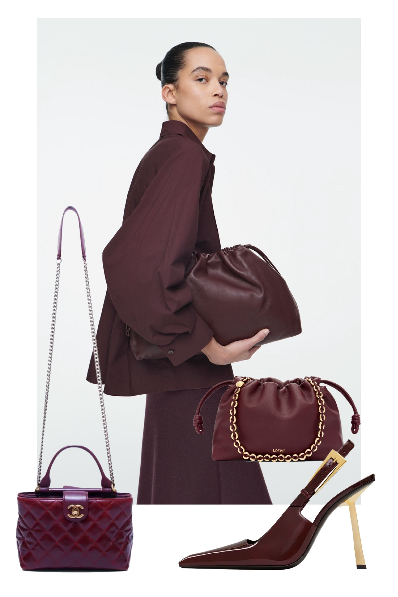 Some of my favorite Fall items in cherry burgundy. 

#LTKStyleTip