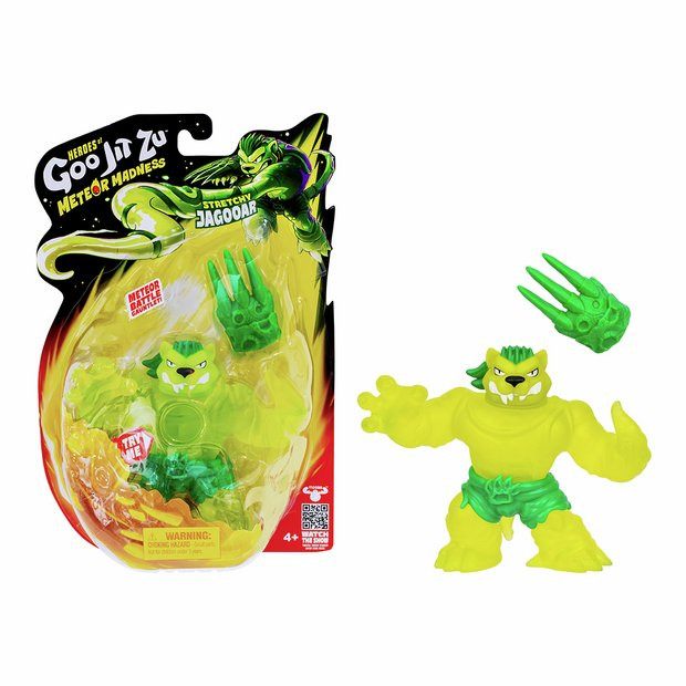 Buy Heroes of Goo Jit Zu Meteor Madness Jagooar Figure | Playsets and figures | Argos | argos.co.uk