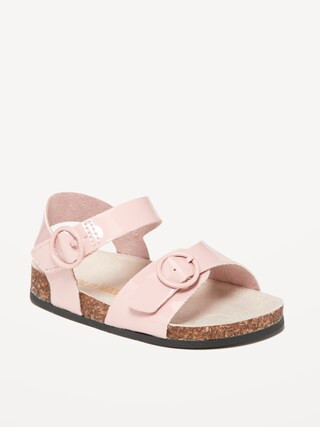 Faux-Leather Double-Buckle Sandals for Baby | Old Navy (US)