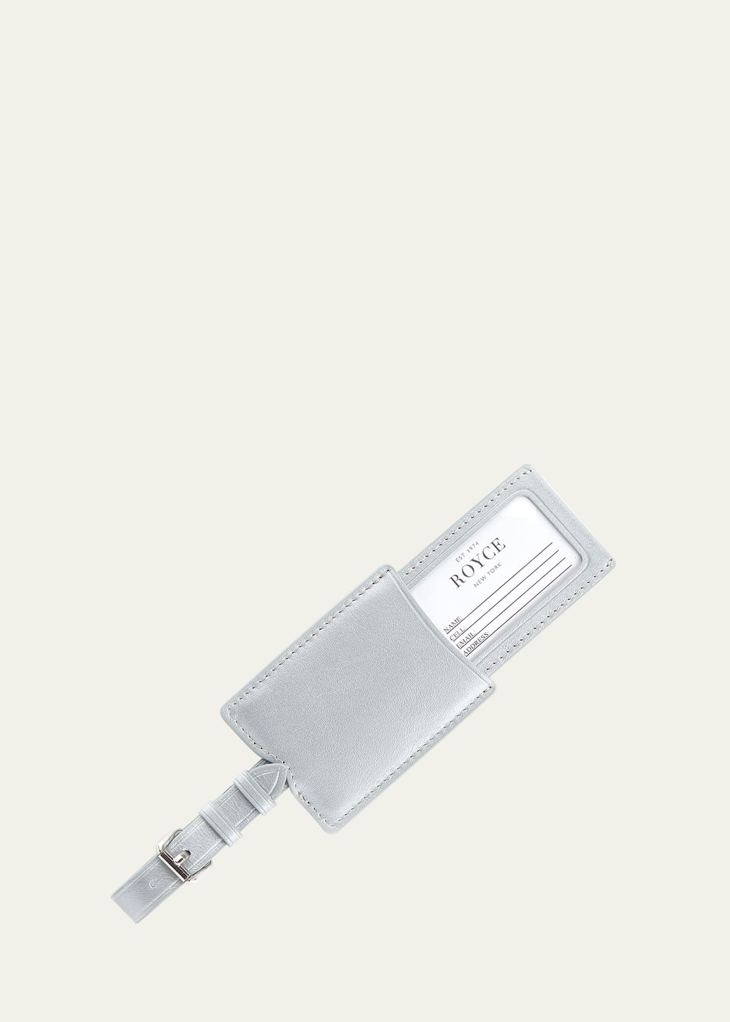 ROYCE New York Retractable Luggage Tag | Bergdorf Goodman