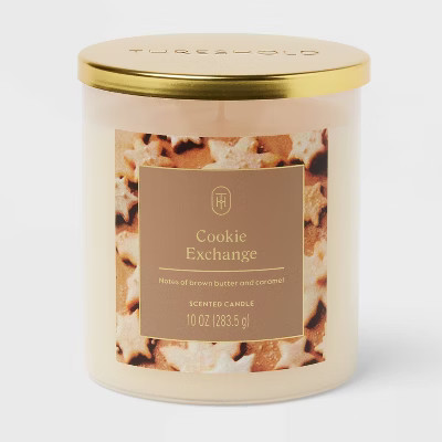 Lidded Cookie Exchange Jar Candle 10oz - Threshold™ | Target