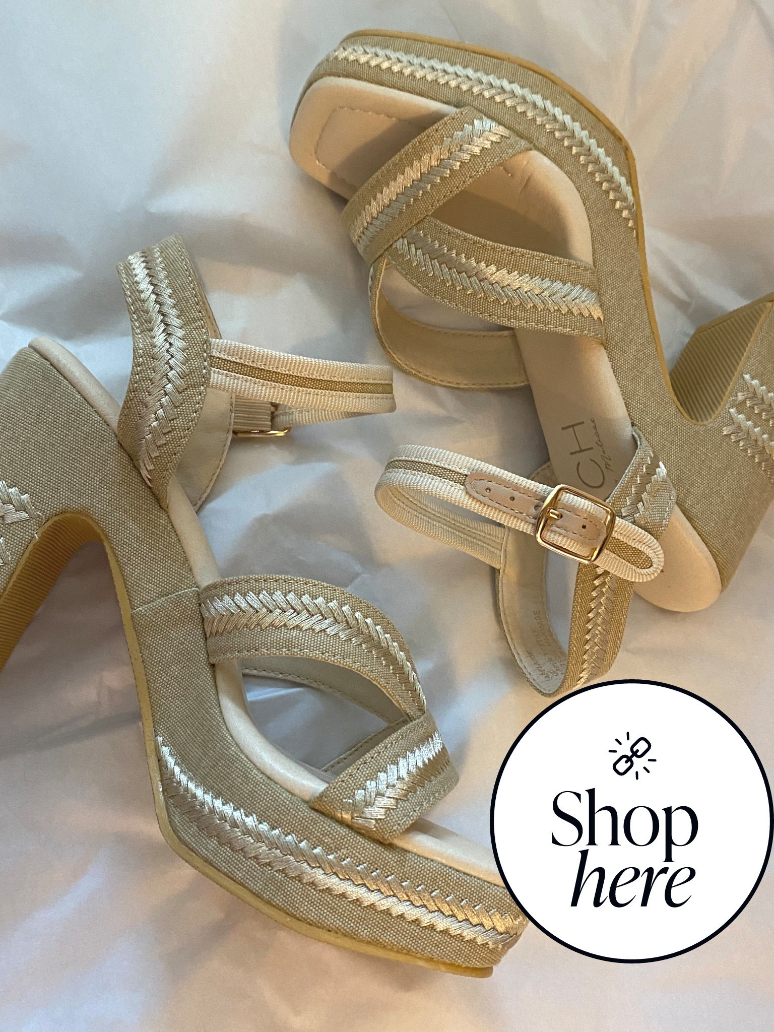 the perfect summer heel/vacation heel !! 🐚🦀🤍 

#LTKSaleAlert #LTKgrwm #LTKootd