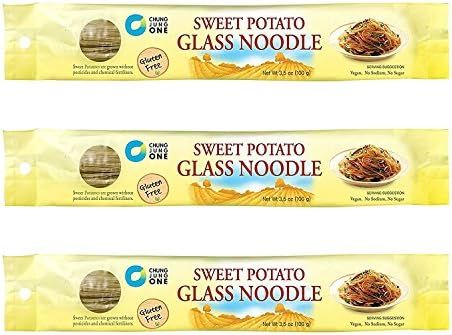 Chung Jung One Sweet Potato Glass Noodle(3 X 100gms) | Amazon (US)