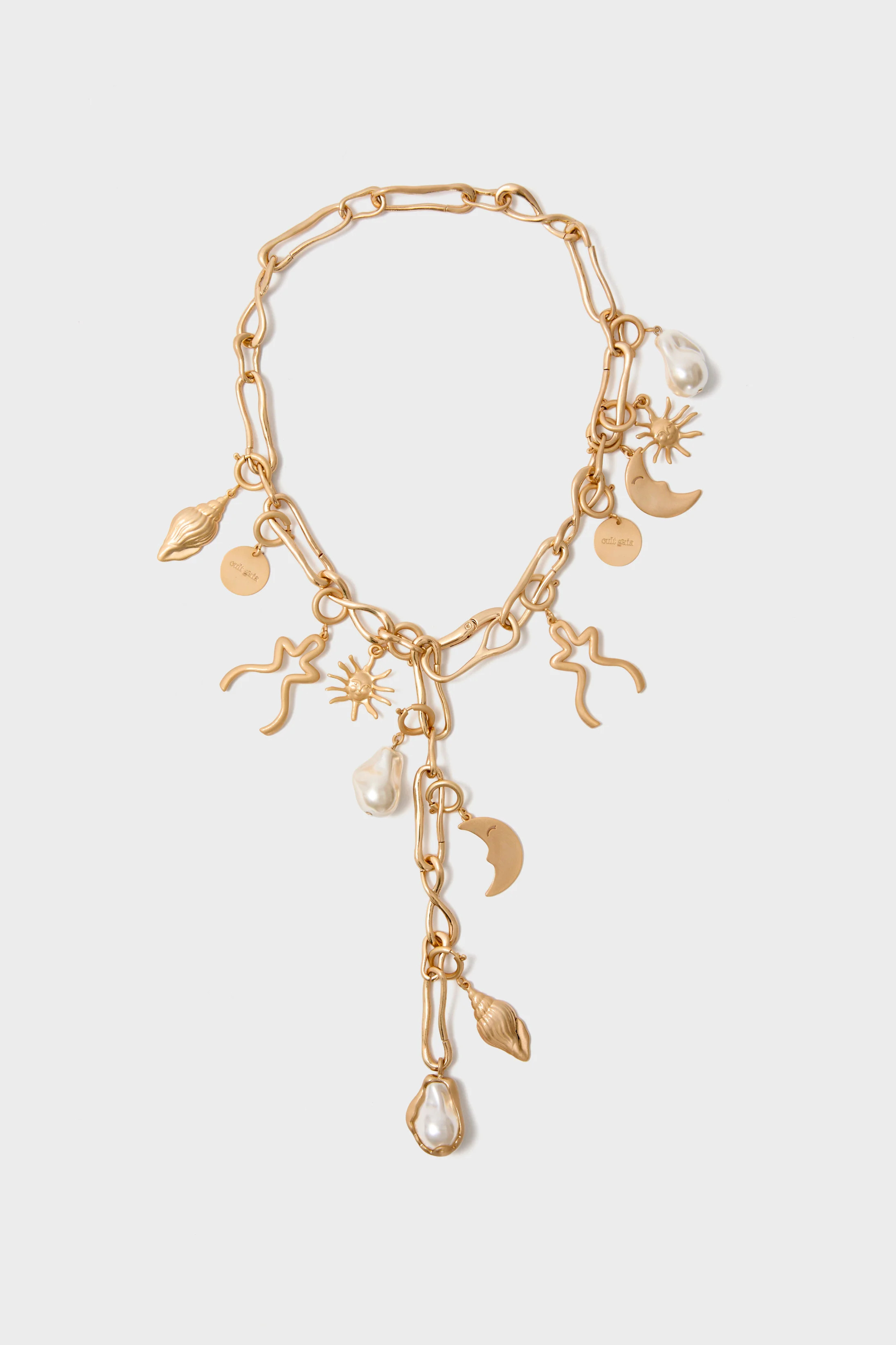 Brushed Brass Astrid Choker | Tuckernuck (US)