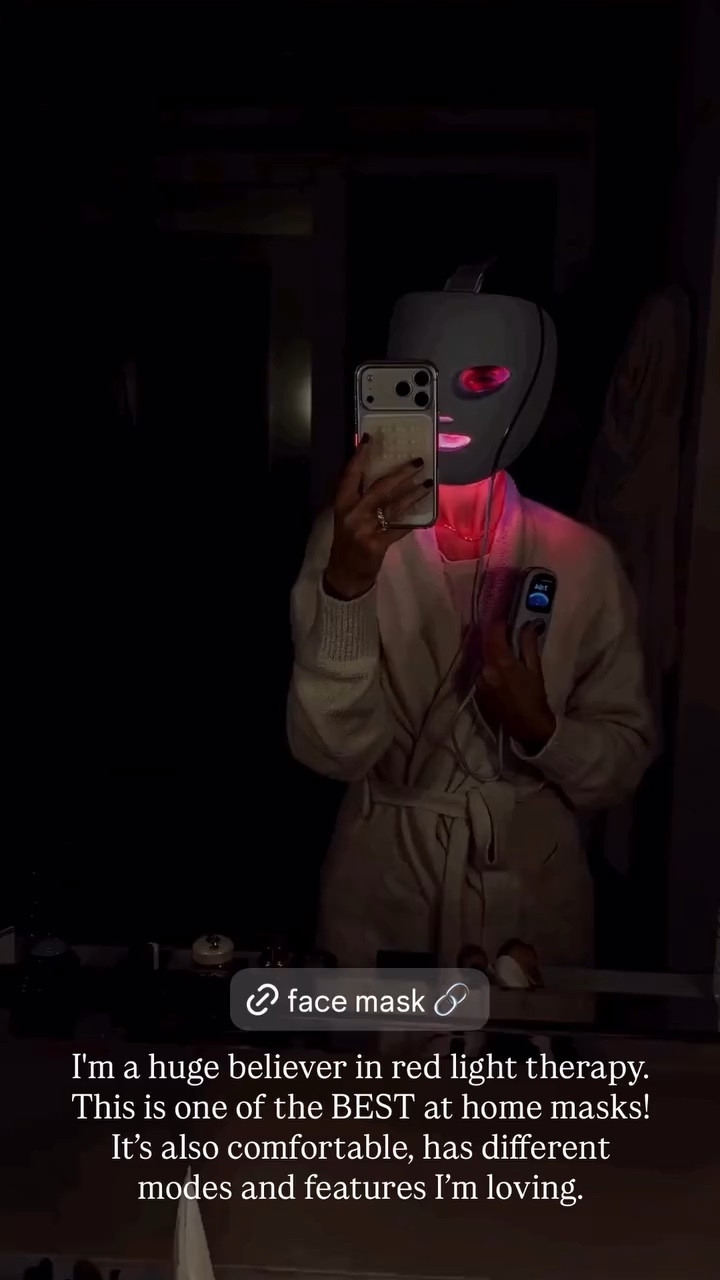 I'm a huge believer in red light therapy.
This is one of the BEST at home masks!
It's also comfortable, has different modes and features I'm loving.

#LTKBeauty #LTKmomlife #LTKselfcare