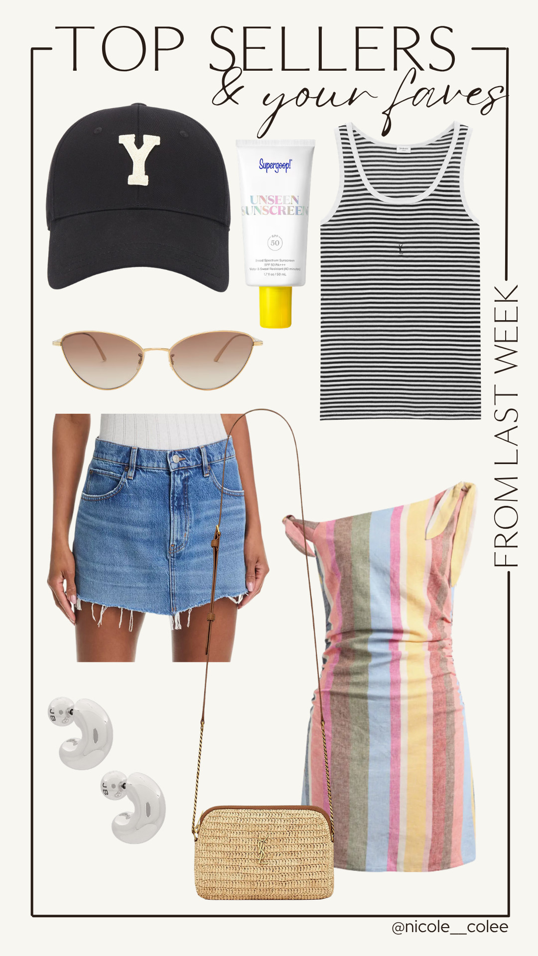 Top sellers this week… and you girls clearly love a good mix 👏✨

From everyday basics (the striped tank + denim mini) to those standout pieces (that striped dress 😍) and the accessories that pull it all together… this is what everyone’s been grabbing lately 💁‍♀️

Easy, wearable, and still feels put together every time 🤍

Everything is linked on my LTK ✨ 

 #LTKdayinmylife #LTKgrwm #LTKootd