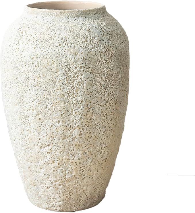 Farmhouse Decorative Vases, Plant Pots, 20/29/34cm Tall Stoneware Flowerpots Handmade Ceramic Vas... | Amazon (US)
