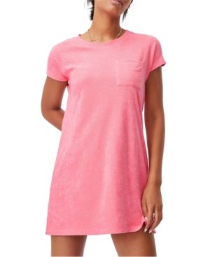 Women's Terry Towelling T-Shirt Dress | Macys (US)