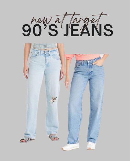 New at Target 90’s jeans 

#LTKFindsUnder50 #LTKSummerSales #LTKStyleTip
