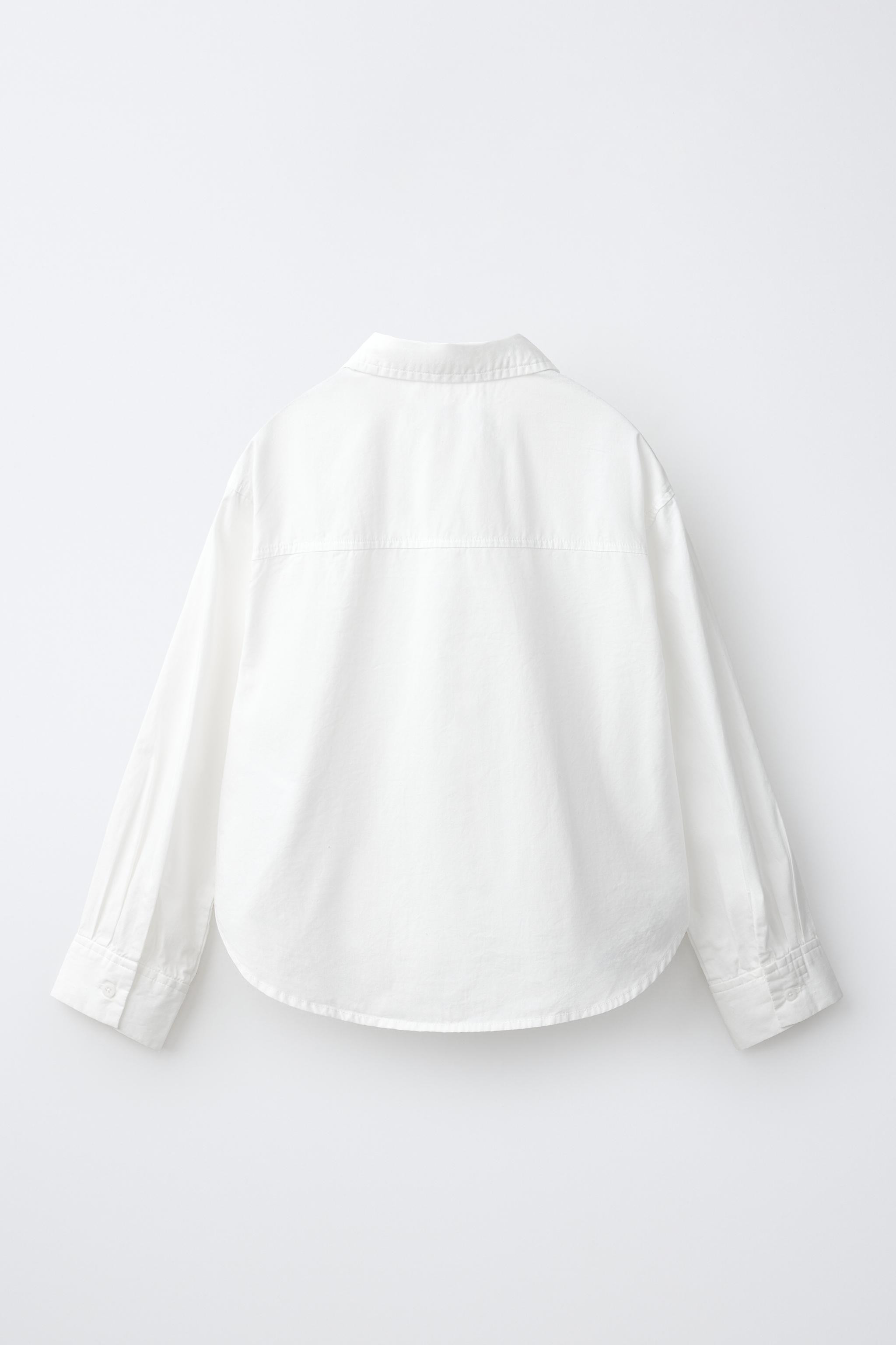 SOLID POPLIN SHIRT | Zara US