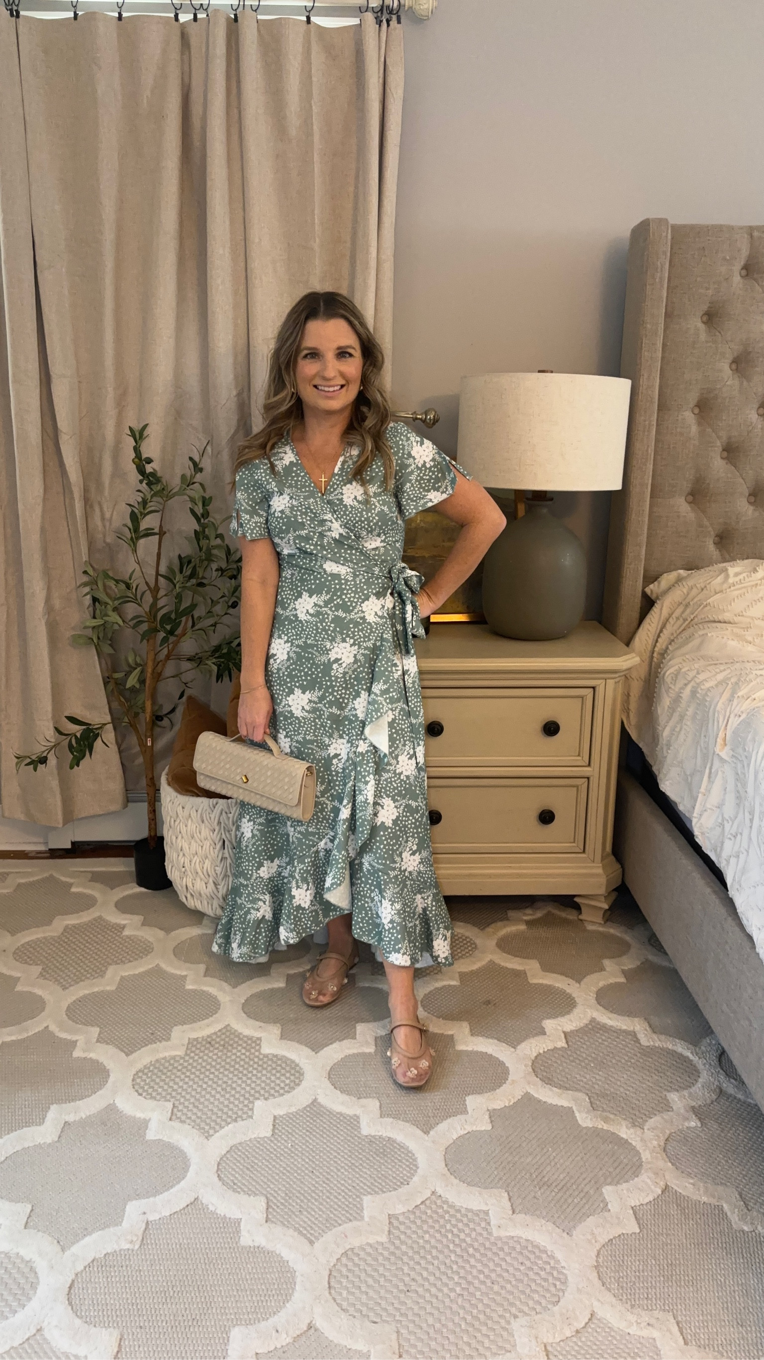 The most gorgeous green dress! Perfect for a vacation or resort wear! Fun for Easter as well! 

#LTKSeasonal #LTKStyleTip #LTKFindsUnder50