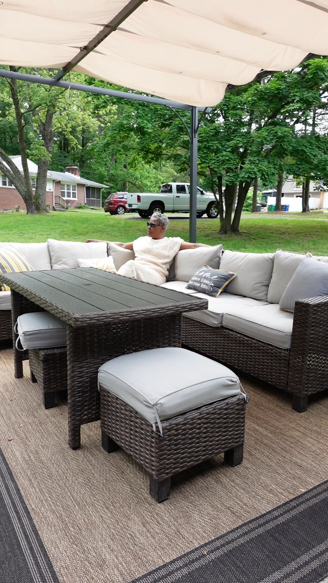 Ready for the Weekend !!
Outdoor living is a Vibe
From the patio furniture to the pergola to the outfit
I've been enjoying this setup for 3yrs and I
absolutely love everything about it ! 10/10

Outdoor furniture 

#LTKSeasonal #LTKHome #LTKStyleTip