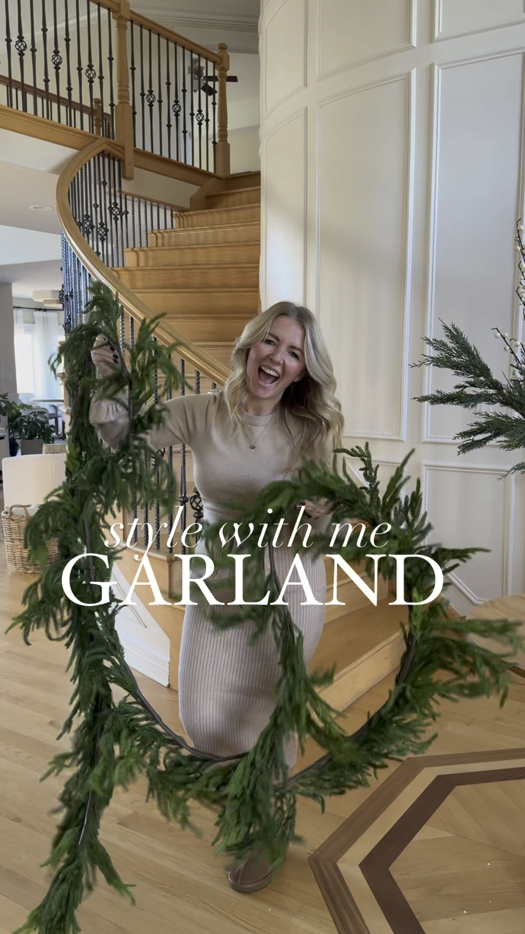 My real touch garland is my favorite to use on our staircase and this year I found these twist ties to hang my garland. They are amazing and damage free! They are sturdy, and hold garland in place. 10/10 recommend! @amazon @amazonhome #amazonfinds #christmas #garland #norfolkpine #holiday #christmasdecor 

#LTKHome #LTKVideo #LTKHoliday