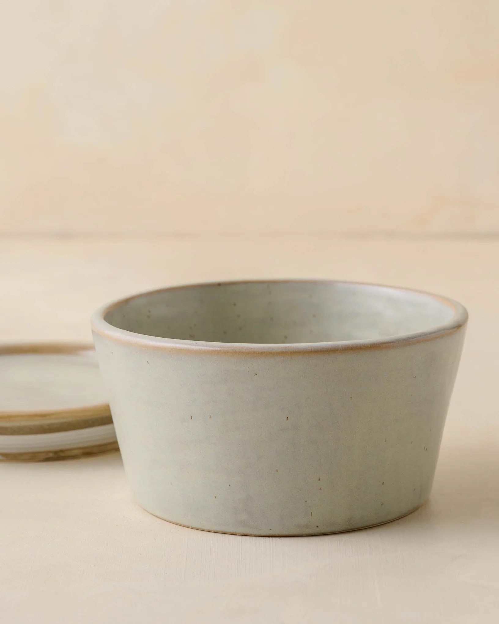 French Grey Ceramic Food Storage Bowl | Magnolia