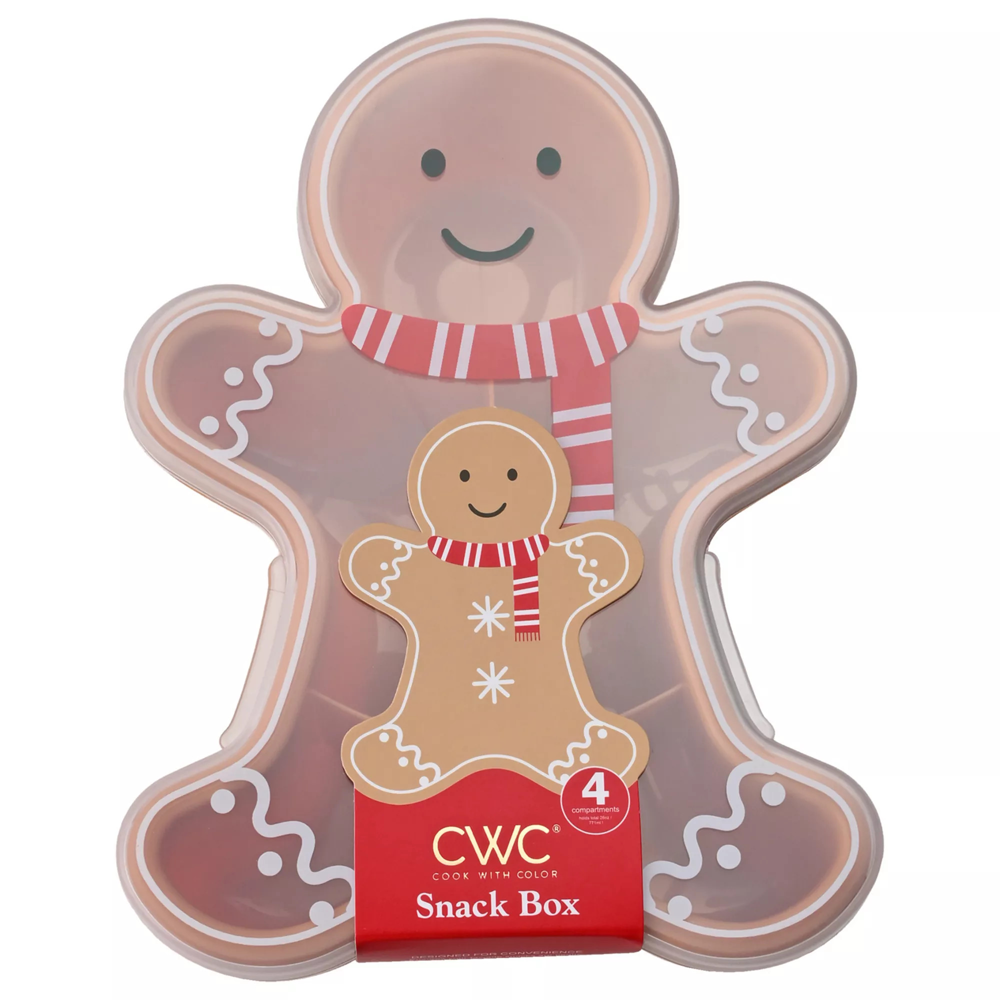 Cook With Color Gingerbread Man Snack Box | Kohl's