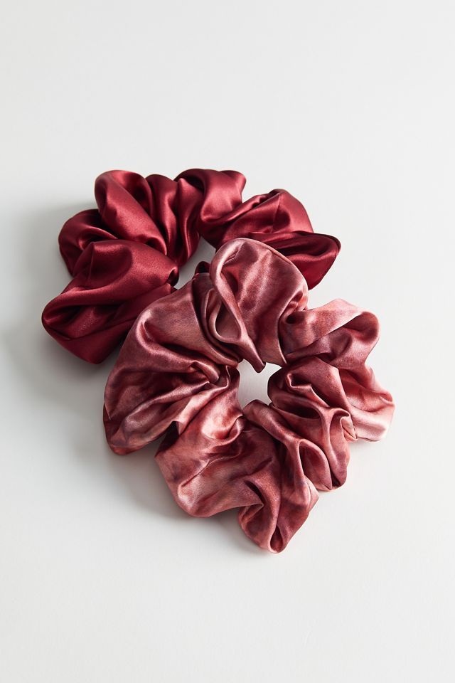 Chloe Satin Scrunchie Set | Urban Outfitters (US and RoW)