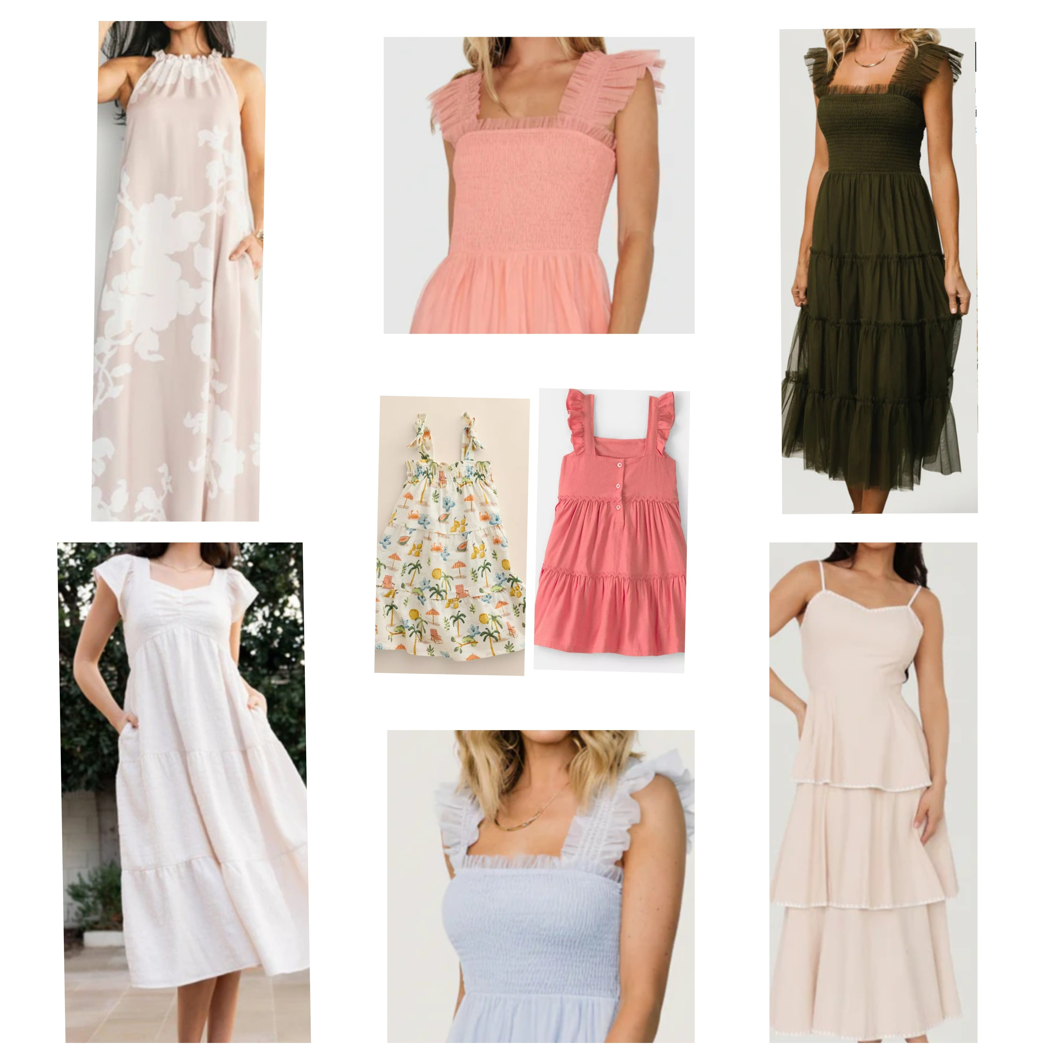 Help me Pick a dress for family photos! The two in the middle are my girls dresses 🩷

#LTKmomlife #LTKKids #LTKTravel