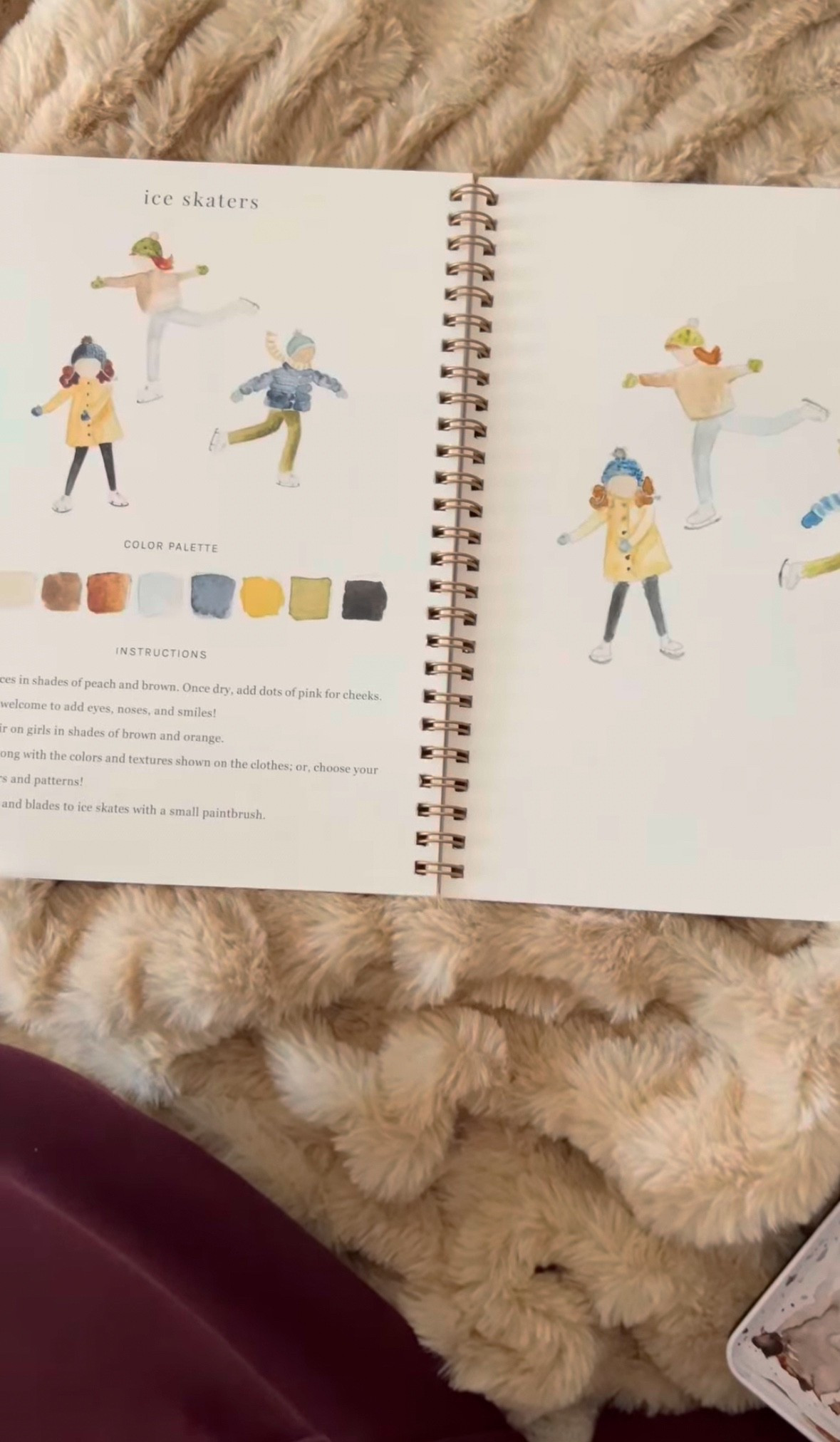 Cozy winter water coloring surrounded by my favorite blankett

#LTKselfcare #LTKmomlife #LTKdayinmylife