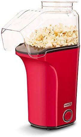 DASH DAPP150V2RD04 Hot Air Popper Popcorn Maker, 16 cups, Red | Amazon (US)
