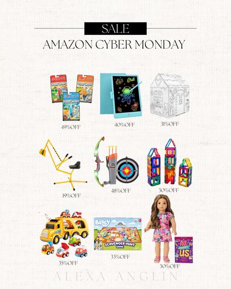 Amazon cyber Monday deals // toys // kids // toddlers // Christmas gifts // sale alert

#LTKkids #LTKCyberweek #LTKsalealert
