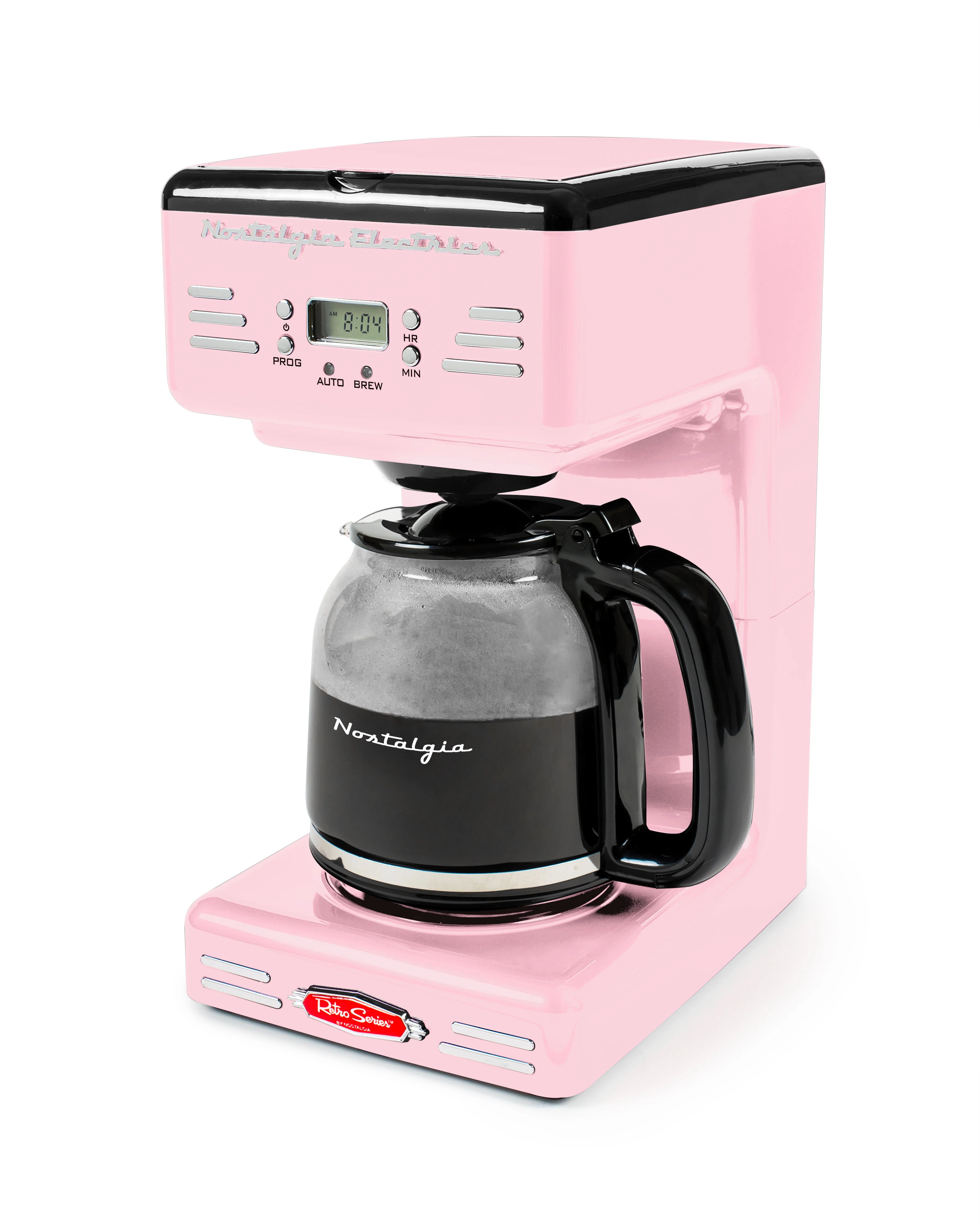 Nostalgia RCOF12PK Retro 12-Cup Coffee Maker | Walmart (US)