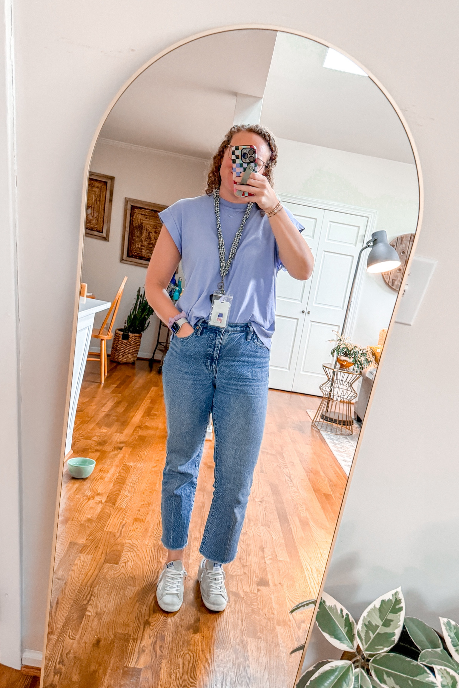 Loving my lanyard. 10/10 recommend. Also- can’t go wrong with a target tee! 

#LTKWorkwear #LTKFindsUnder50 #LTKSeasonal