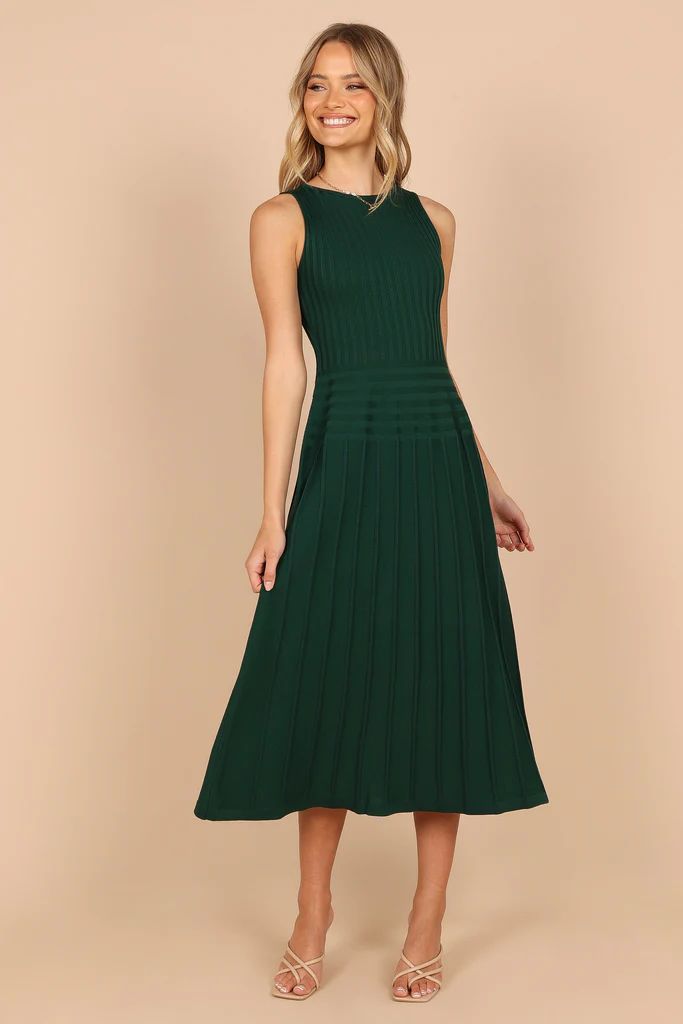 Renzo Knit Maxi Dress - Emerald | Petal & Pup (US)