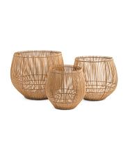 Bamboo Stick Basket Collection | TJ Maxx