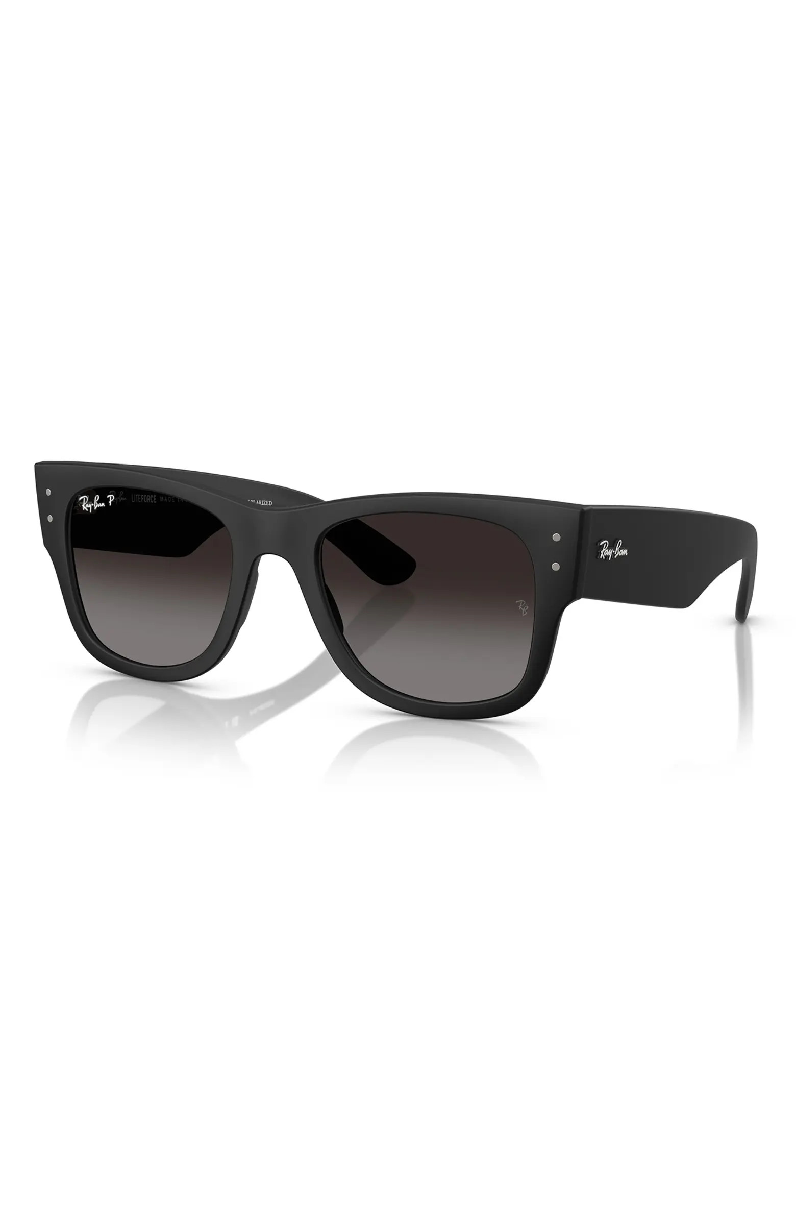 Ray-Ban Mega Wayfarer Liteforce 50mm Polarized Square Sunglasses | Nordstrom | Nordstrom