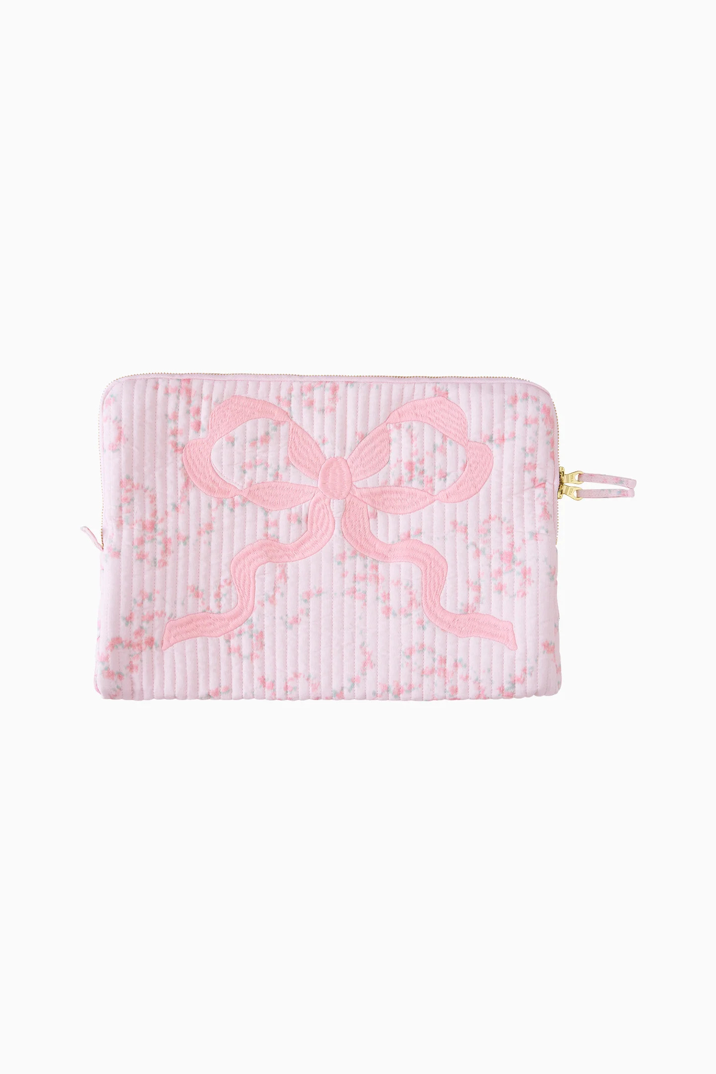 Quilted Bow Laptop Case | LoveShackFancy