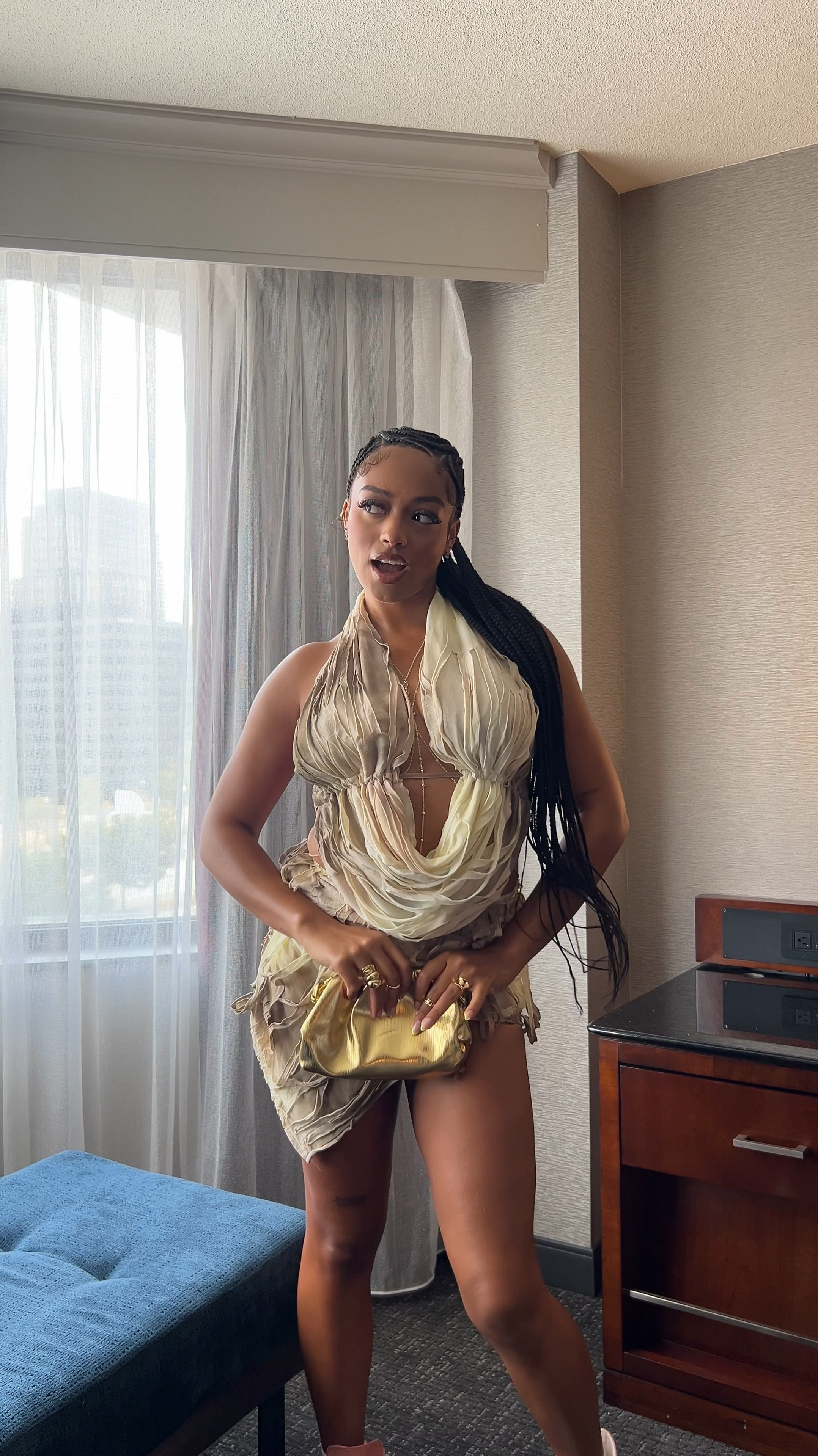 Kinda obsessed with this outfit! I got so many compliments on it, and everyone kept saying it was giving Tyla 🤭 I’m wearing a size 6 in the top and size 4 in the skirt! My shoes are a IT 40.5 for reference! 

#LTKfindsunder50 #LTKstyletip

#LTKSeasonal