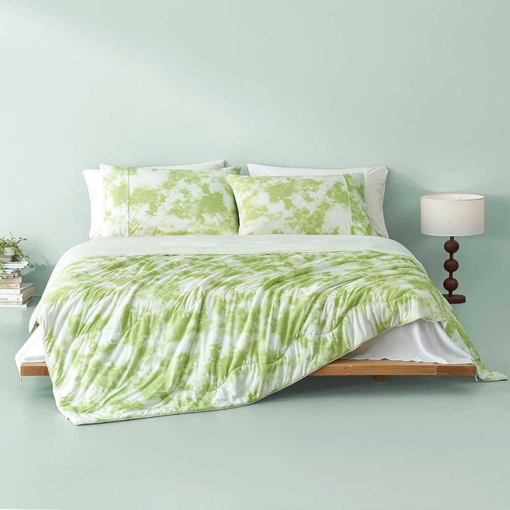 Cozy Bliss Cooling Comforter Set King Size, Double-Sided Cool Tech Cooling Blankets for Hot Sleep... | Amazon (US)