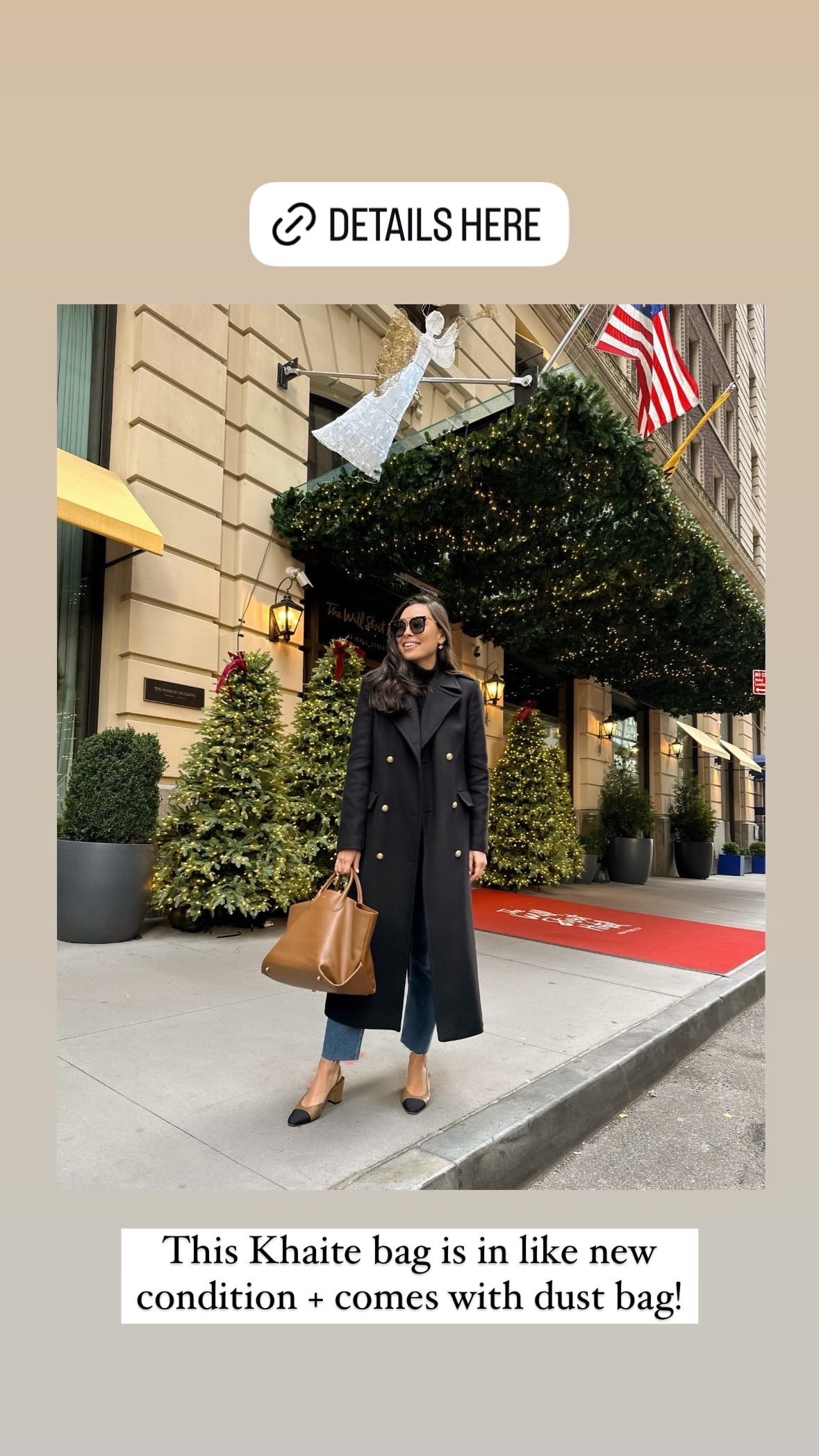 Khaite bag, classic outfit, coat. Shoes are Chanel, coat is Mango (old/sold out) similar below! 

#LTKSeasonal #LTKItBag #LTKWorkwear