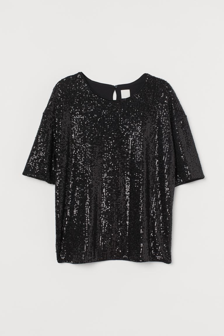 Sequined Top | H&M (US + CA)