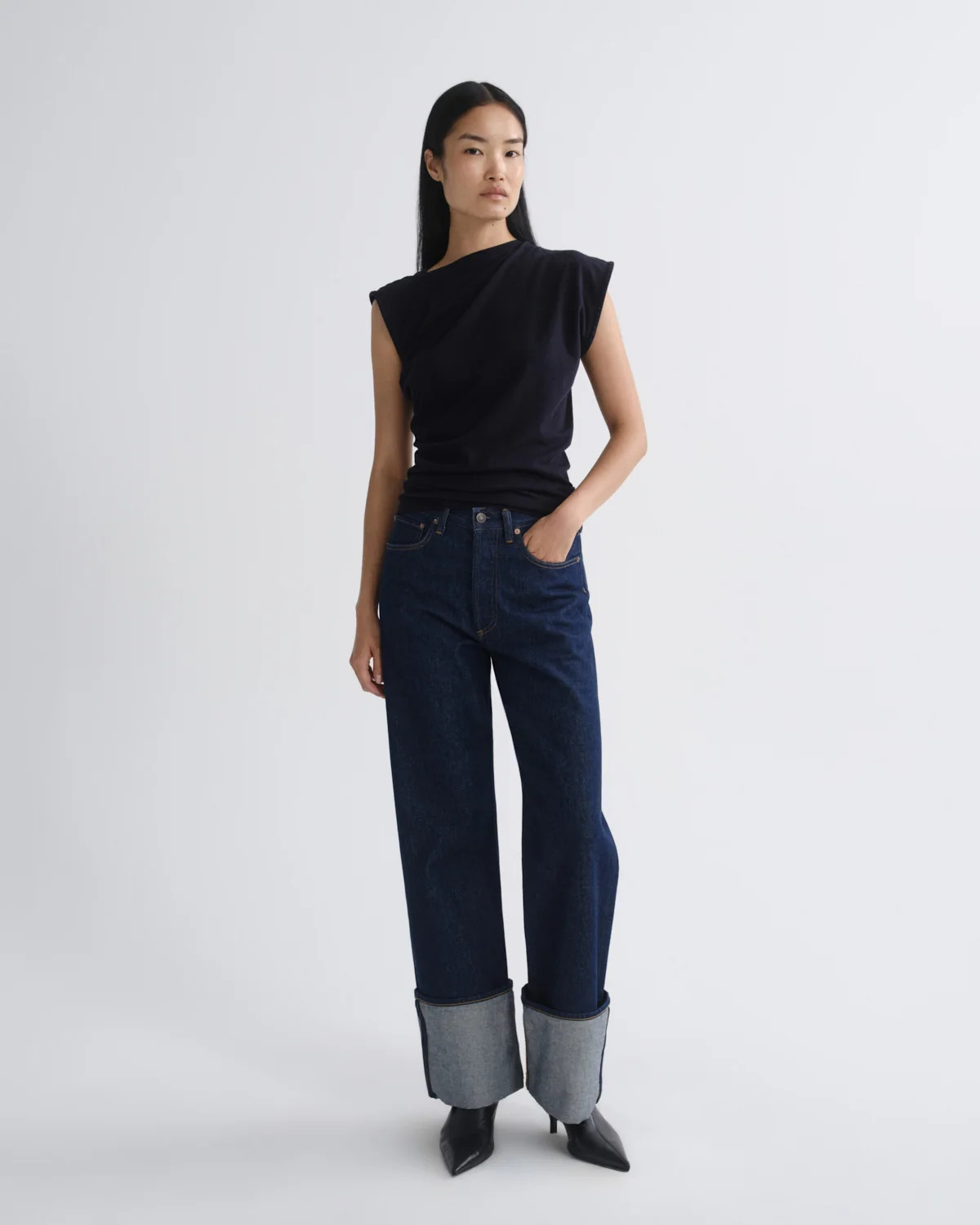 Big Cuff Jean in Rinse | AGOLDE
