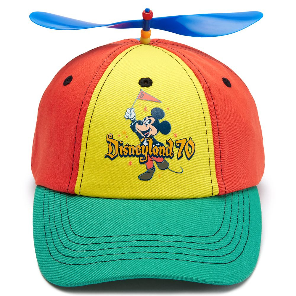 Mickey Mouse Baseball Hat for Kids – Disneyland 70th Anniversary | Disney Store