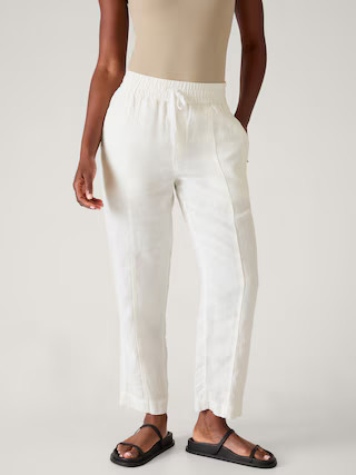 Retreat Linen Ankle Pant | Athleta